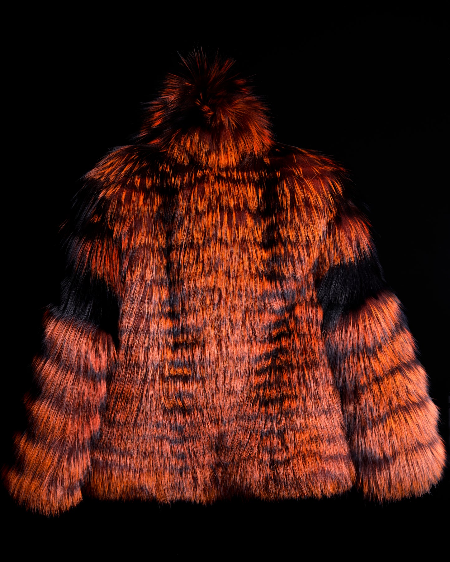 Blazed Orange | Silver Fox Bomber