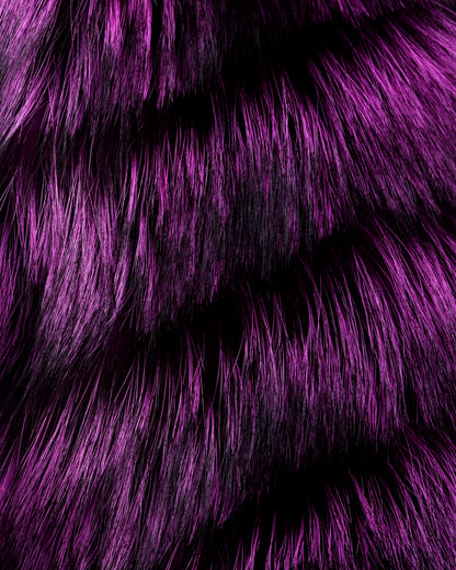 Rushed Purple | Silver Fur Bomber