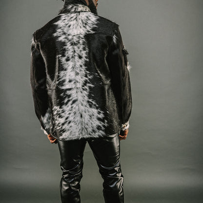 The Arnolfo Cowhide Leather Shirt