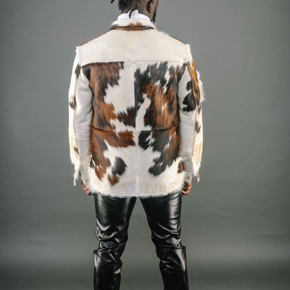 The Filippo Cowhide Leather Shirt