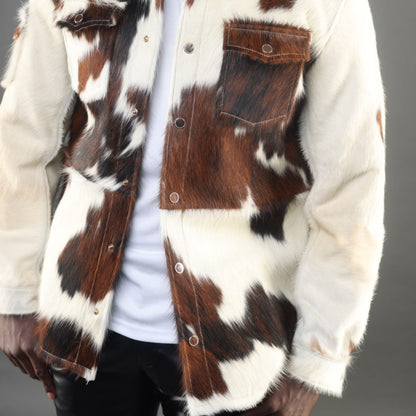 The Filippo Cowhide Leather Shirt